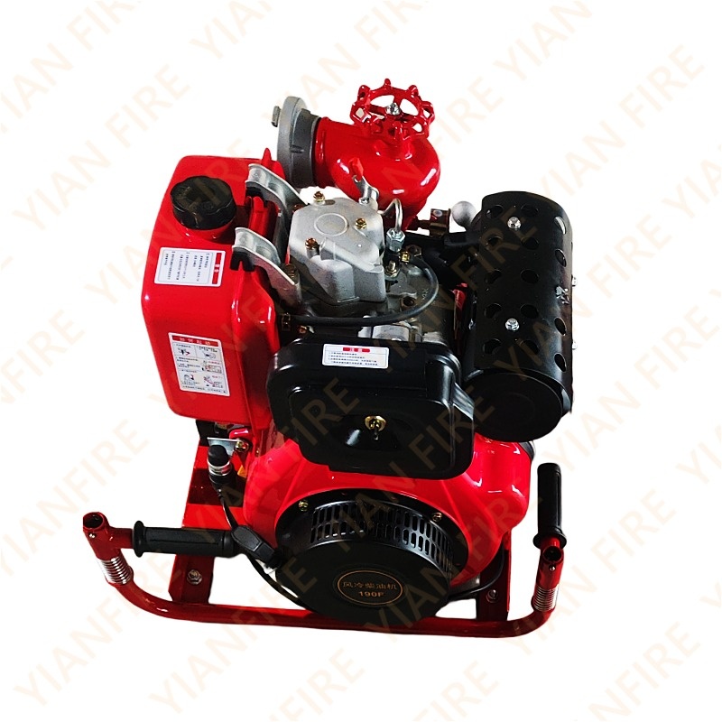 Portable diesel engine fire pump BJ10B