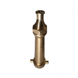 Brass fire hose nozzle marine branch pipe