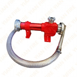 Fire foam eductor foam maker